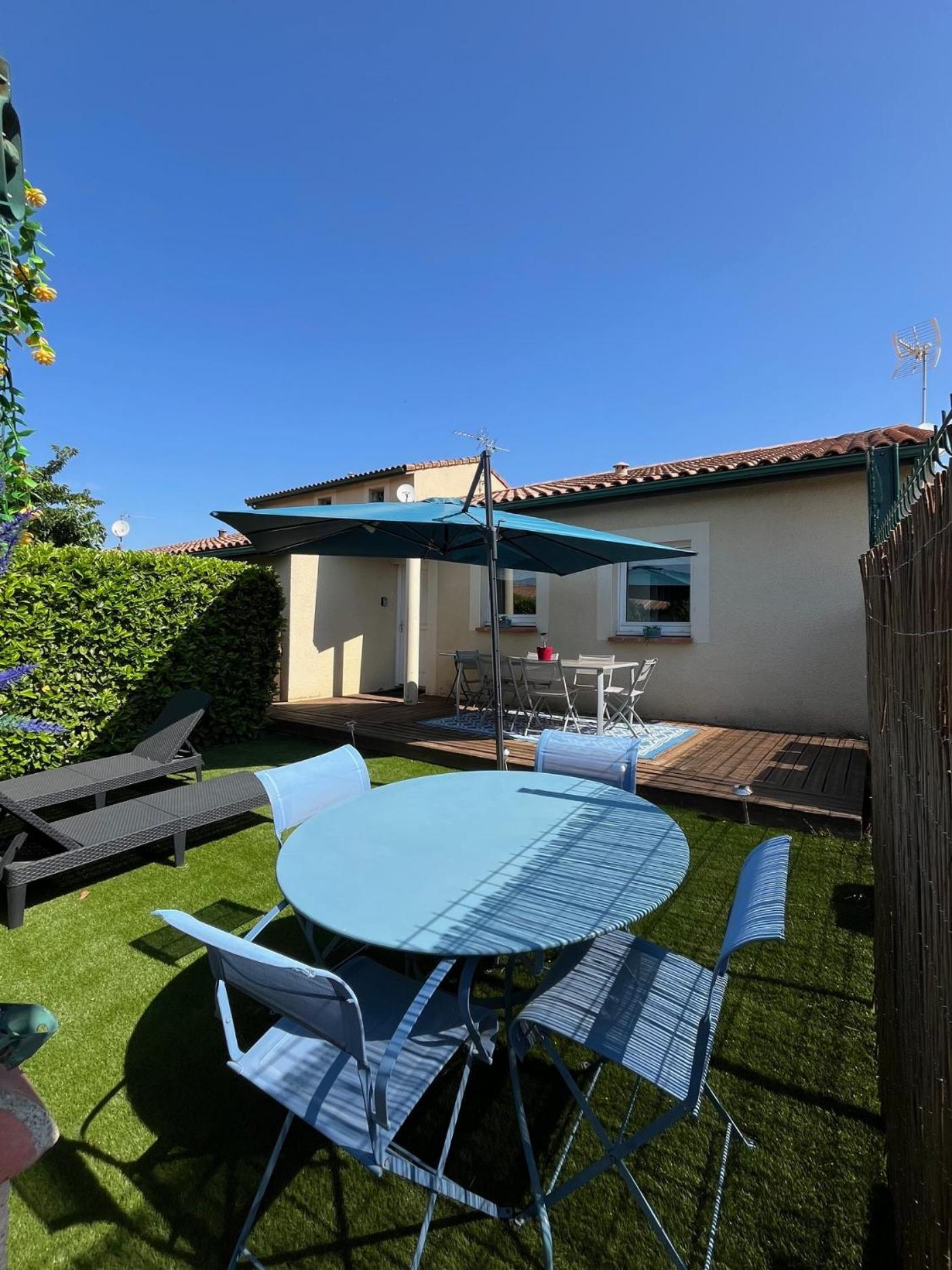 Maison Cosy Clim Jardin Netflix Muret Exteriér fotografie